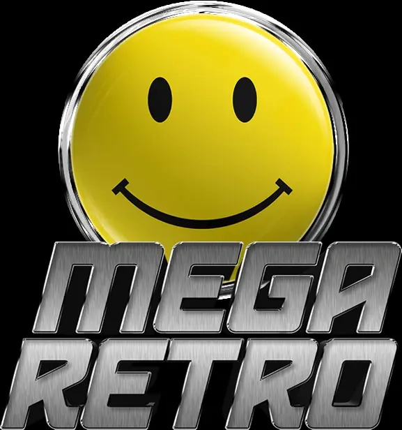 LOGO MEGA RETRO + SMILEY
